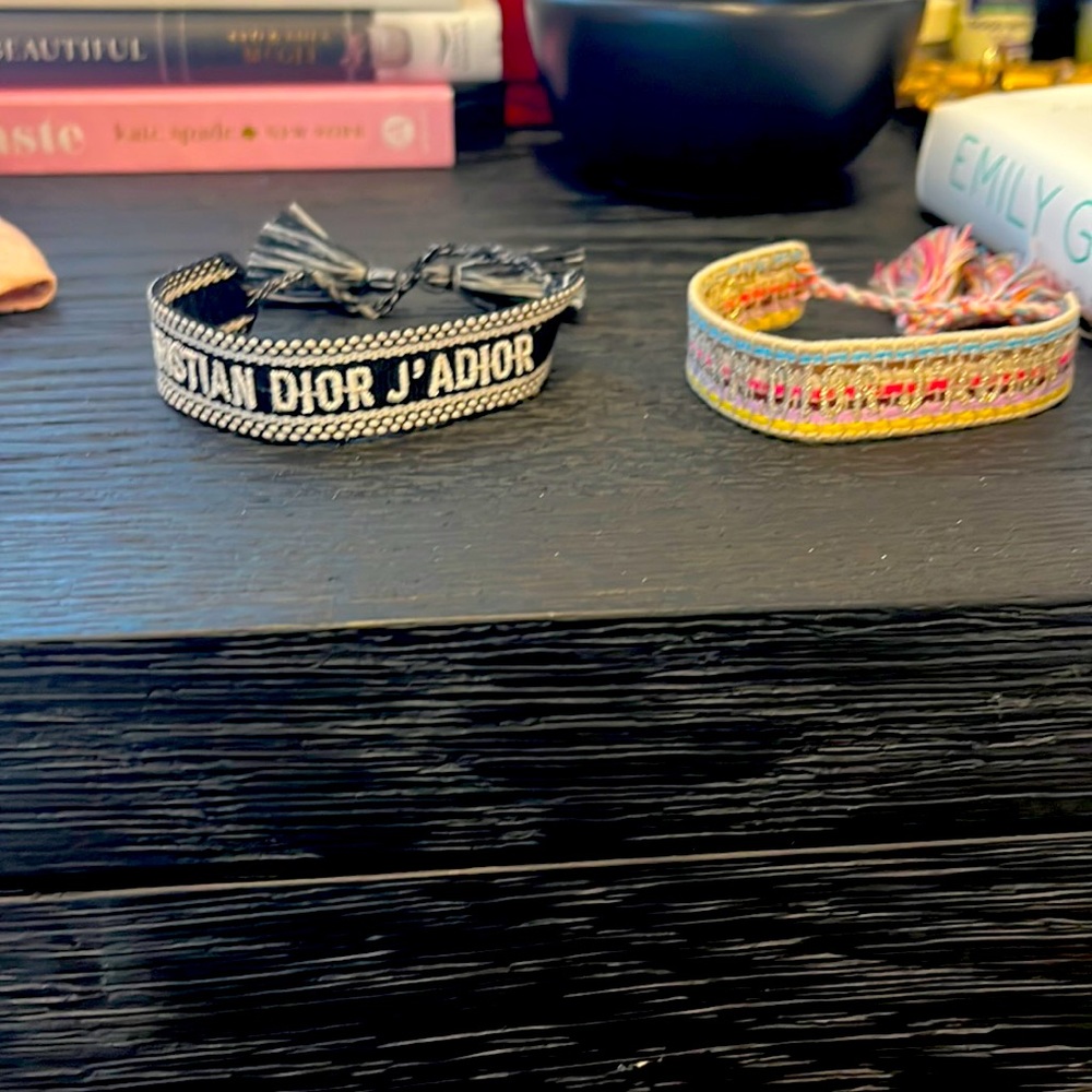 Womens designer woven bracelets